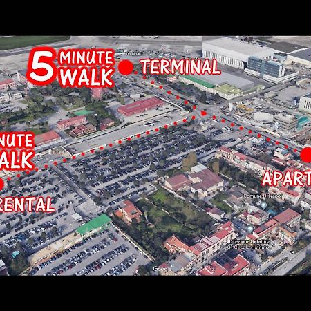 La Casetta Arancione Nell'Aeroporto Di Napoli Apartment Luaran gambar